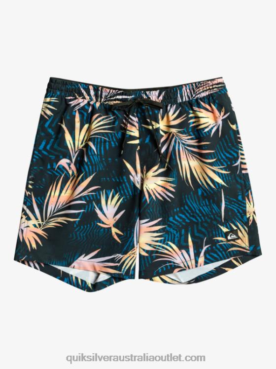 Quiksilver Men Surfsilk Mix 17 Volleys H2N4B634 black