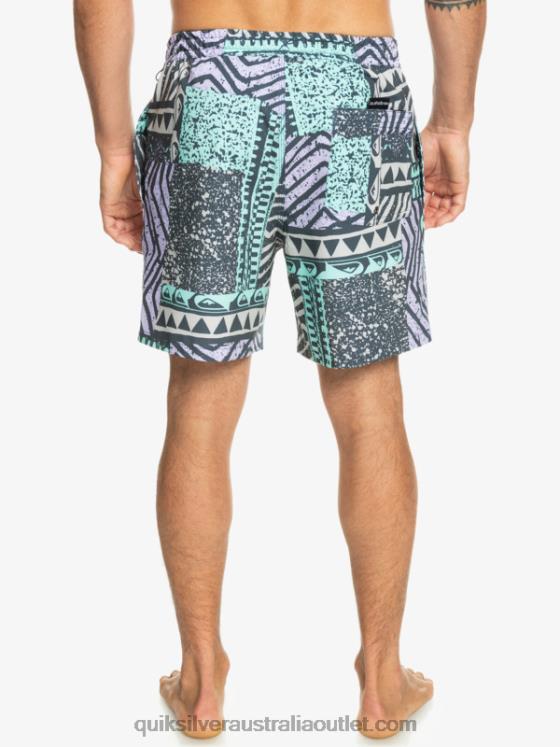 Quiksilver Men Surfsilk Mix 17 Volleys H2N4B636 midnight navy