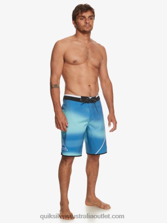 Quiksilver Men Surfsilk New Wave 20 Boardshorts H2N4B225 river blue
