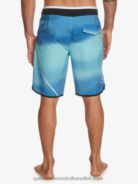 Quiksilver Men Surfsilk New Wave 20 Boardshorts H2N4B225 river blue