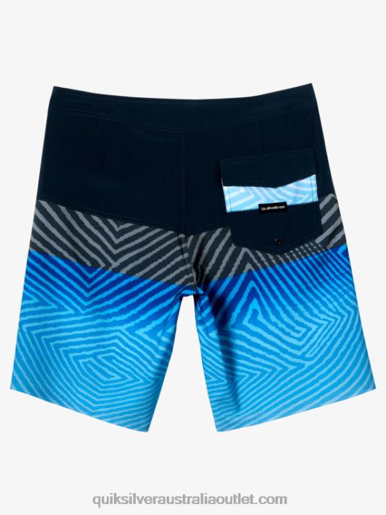 Quiksilver Men Surfsilk Panel 20 Boardshorts H2N4B128 midnight navy