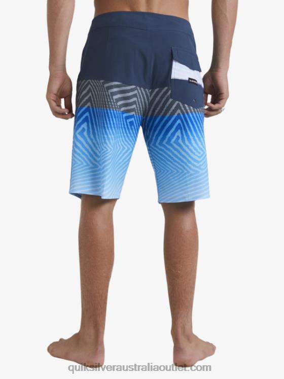 Quiksilver Men Surfsilk Panel 20 Boardshorts H2N4B128 midnight navy