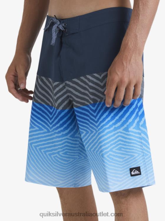 Quiksilver Men Surfsilk Panel 20 Boardshorts H2N4B128 midnight navy