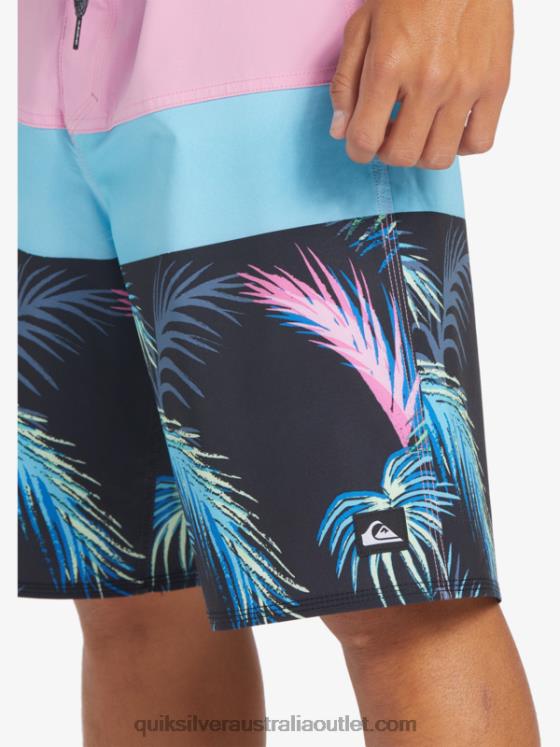 Quiksilver Men Surfsilk Panel 20 Boardshorts H2N4B130 moonlite mauve