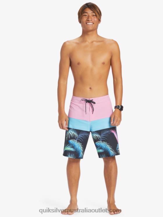 Quiksilver Men Surfsilk Panel 20 Boardshorts H2N4B130 moonlite mauve