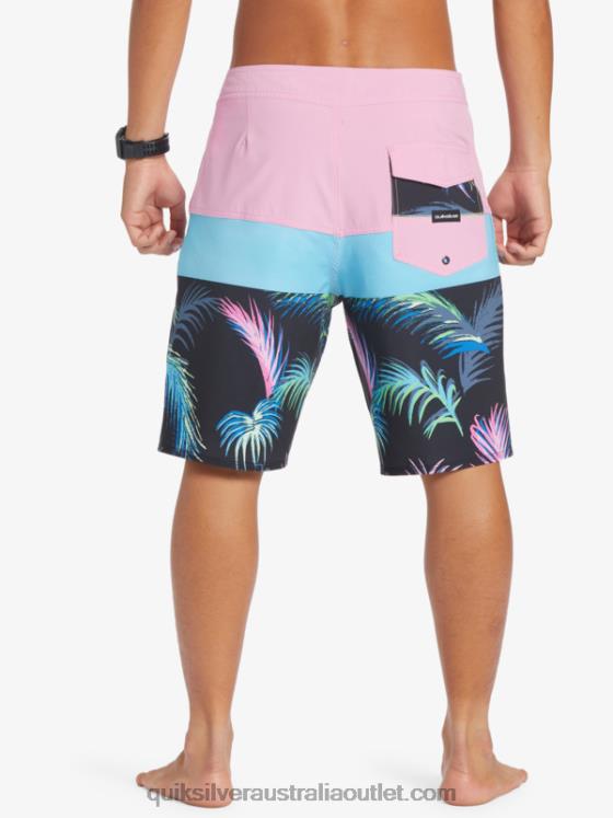 Quiksilver Men Surfsilk Panel 20 Boardshorts H2N4B130 moonlite mauve
