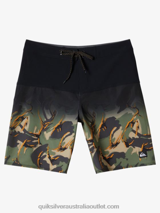 Quiksilver Men Surfsilk Panel 20 Boardshorts H2N4B131 black