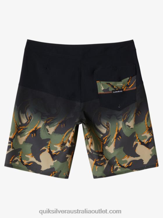 Quiksilver Men Surfsilk Panel 20 Boardshorts H2N4B131 black