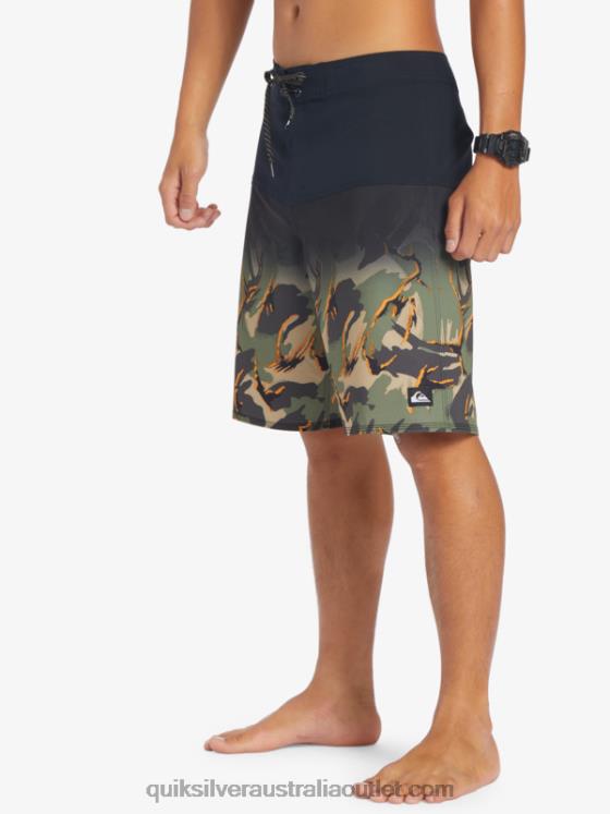 Quiksilver Men Surfsilk Panel 20 Boardshorts H2N4B131 black