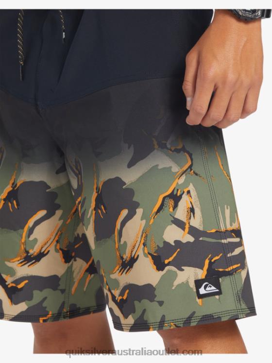 Quiksilver Men Surfsilk Panel 20 Boardshorts H2N4B131 black