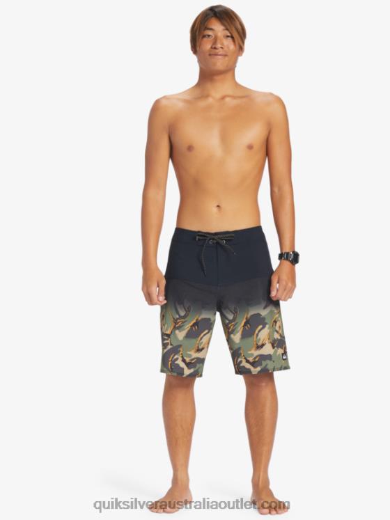 Quiksilver Men Surfsilk Panel 20 Boardshorts H2N4B131 black