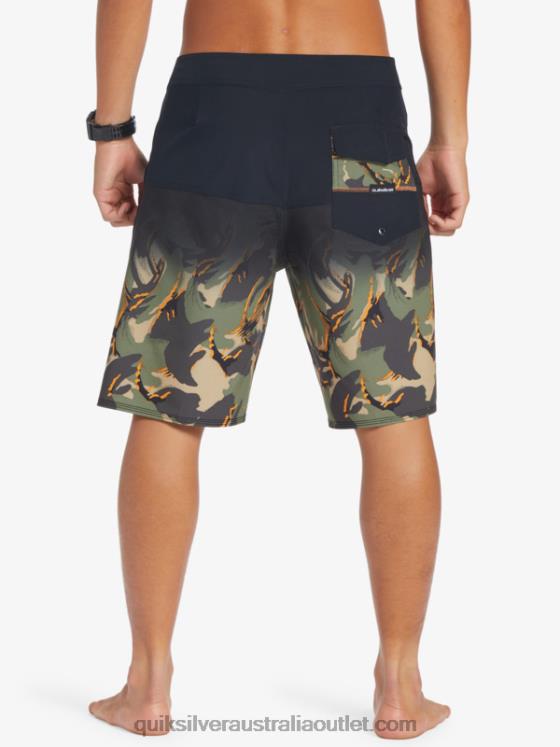 Quiksilver Men Surfsilk Panel 20 Boardshorts H2N4B131 black