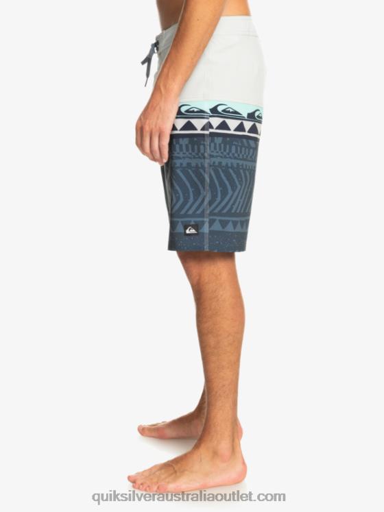 Quiksilver Men Surfsilk Panel 20 Boardshorts H2N4B135 grey violet