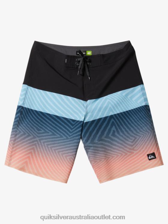 Quiksilver Men Surfsilk Panel 20 Boardshorts H2N4B136 tarmac