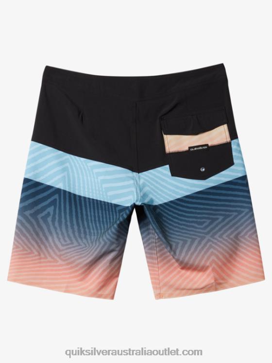 Quiksilver Men Surfsilk Panel 20 Boardshorts H2N4B136 tarmac