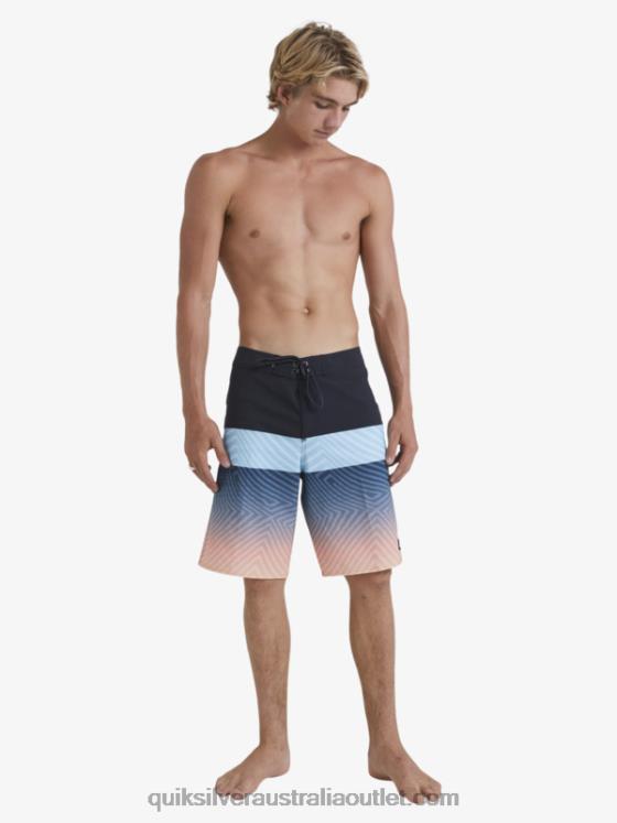 Quiksilver Men Surfsilk Panel 20 Boardshorts H2N4B136 tarmac