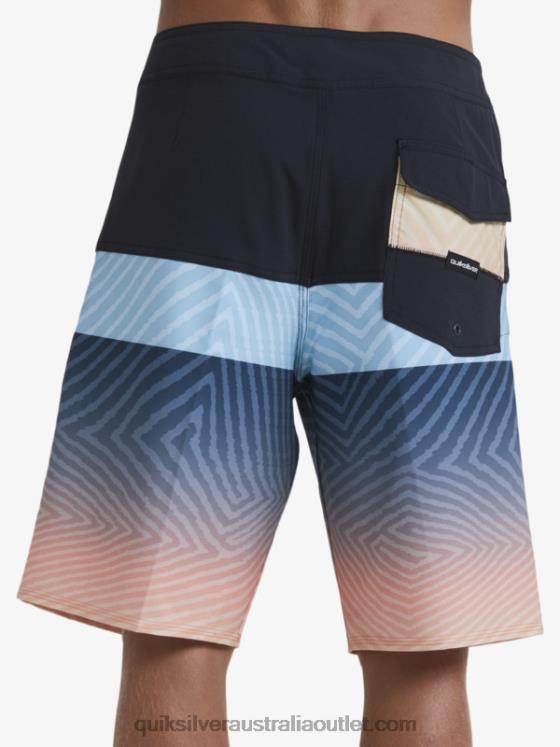 Quiksilver Men Surfsilk Panel 20 Boardshorts H2N4B136 tarmac