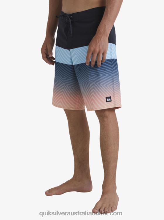 Quiksilver Men Surfsilk Panel 20 Boardshorts H2N4B136 tarmac