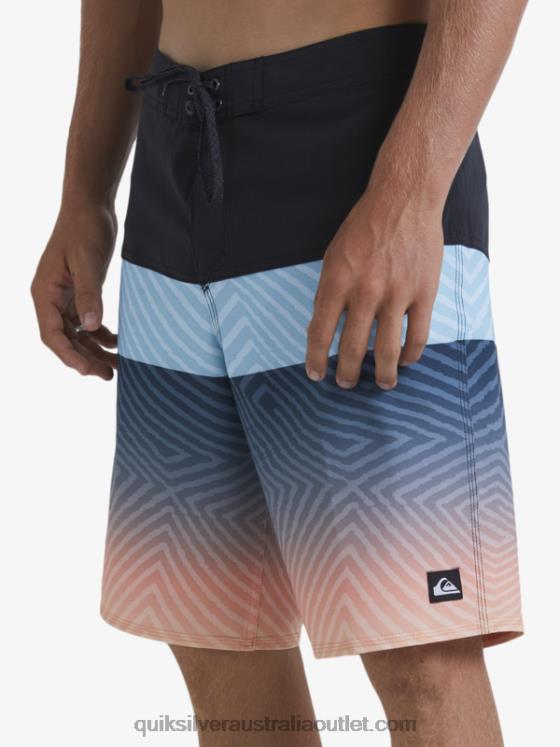 Quiksilver Men Surfsilk Panel 20 Boardshorts H2N4B136 tarmac