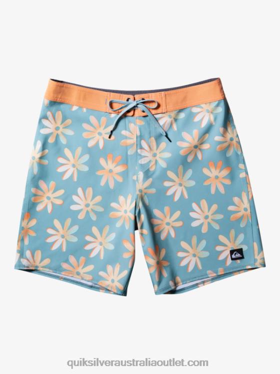 Quiksilver Men Surfsilk QS 69 18 Boardshorts H2N4B240 cameo blue