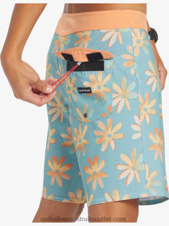 Quiksilver Men Surfsilk QS 69 18 Boardshorts H2N4B240 cameo blue