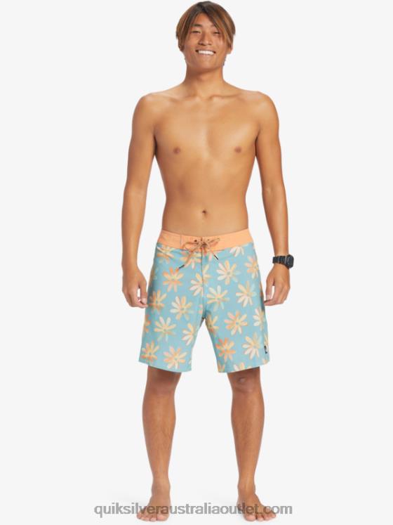 Quiksilver Men Surfsilk QS 69 18 Boardshorts H2N4B240 cameo blue