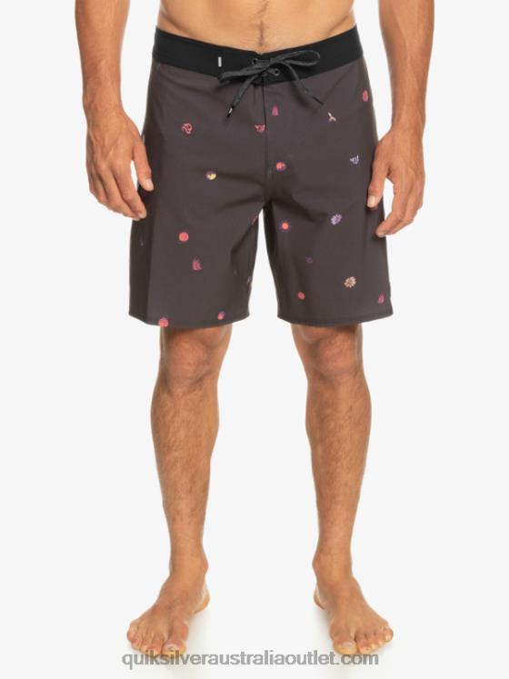 Quiksilver Men Surfsilk QS 69 18 Boardshorts H2N4B241 tarmac