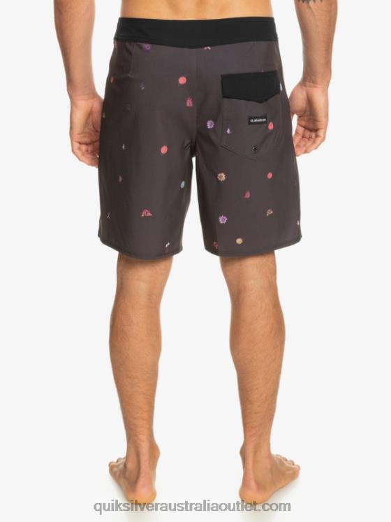 Quiksilver Men Surfsilk QS 69 18 Boardshorts H2N4B241 tarmac