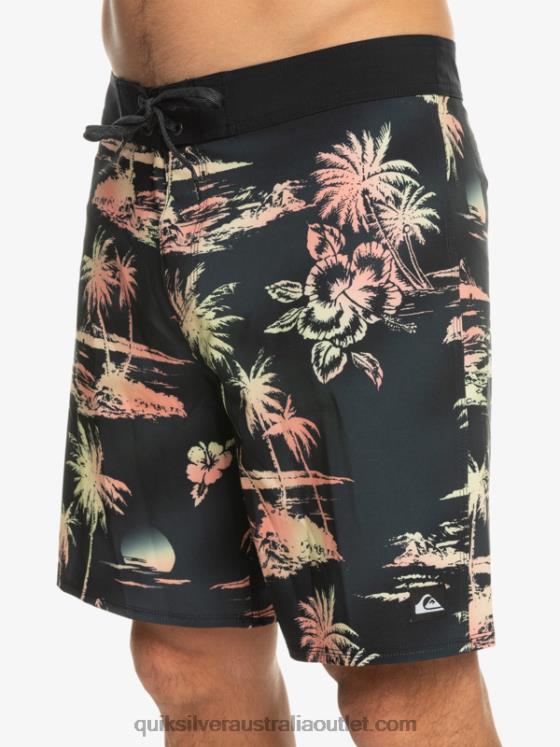 Quiksilver Men Surfsilk QS 69 18 Boardshorts H2N4B243 black