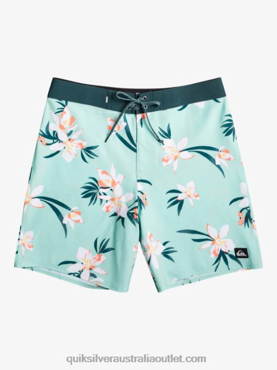 Quiksilver Men Surfsilk QS 69 18 Boardshorts H2N4B244 beach glass