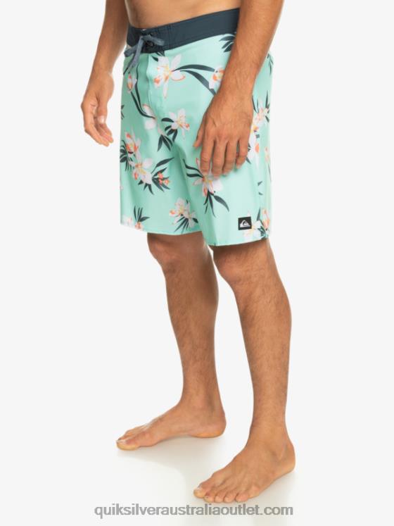 Quiksilver Men Surfsilk QS 69 18 Boardshorts H2N4B244 beach glass