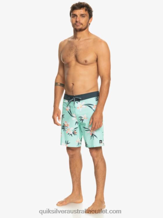 Quiksilver Men Surfsilk QS 69 18 Boardshorts H2N4B244 beach glass