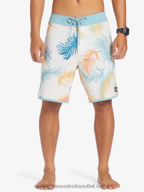 Quiksilver Men Surfsilk Scallop 19 Boardshorts H2N4B215 birch