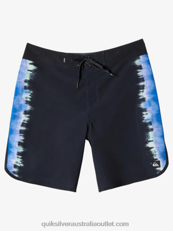 Quiksilver Men Surfsilk Scallop 19 Boardshorts H2N4B216 black