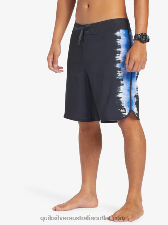 Quiksilver Men Surfsilk Scallop 19 Boardshorts H2N4B216 black
