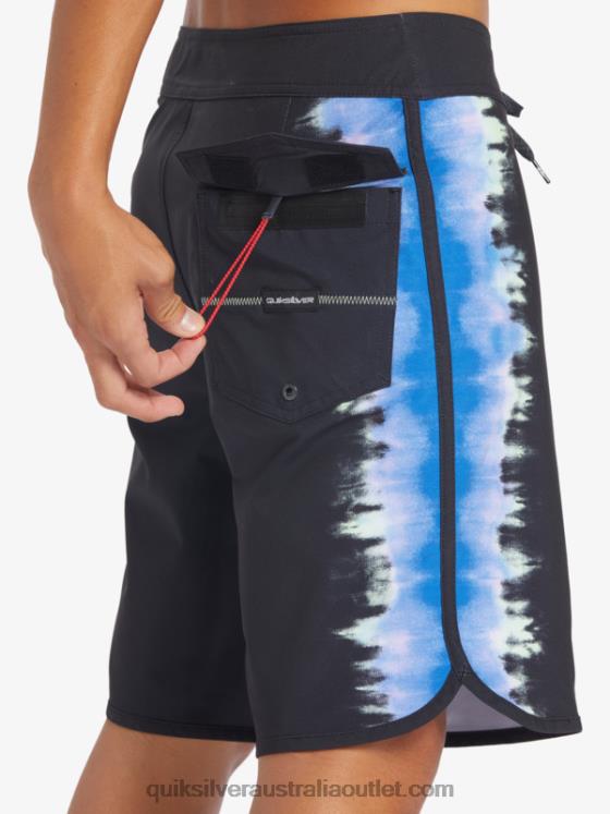 Quiksilver Men Surfsilk Scallop 19 Boardshorts H2N4B216 black