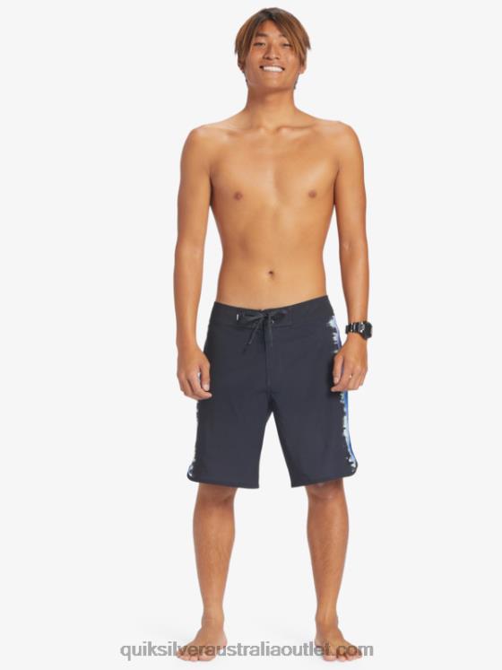 Quiksilver Men Surfsilk Scallop 19 Boardshorts H2N4B216 black