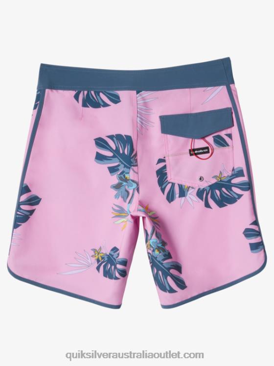 Quiksilver Men Surfsilk Scallop 19 Boardshorts H2N4B217 moonlite mauve