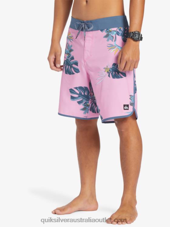 Quiksilver Men Surfsilk Scallop 19 Boardshorts H2N4B217 moonlite mauve