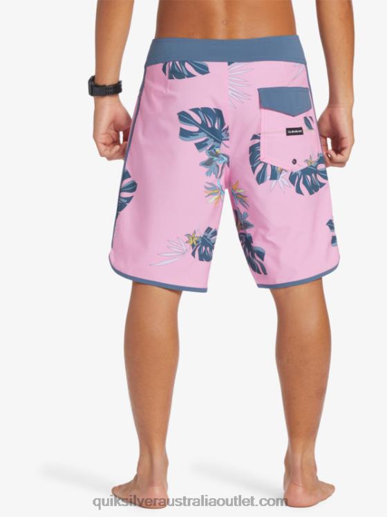 Quiksilver Men Surfsilk Scallop 19 Boardshorts H2N4B217 moonlite mauve