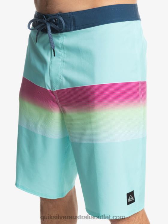 Quiksilver Men Surfsilk Slab 21 Boardshorts H2N4B1410 angel blue