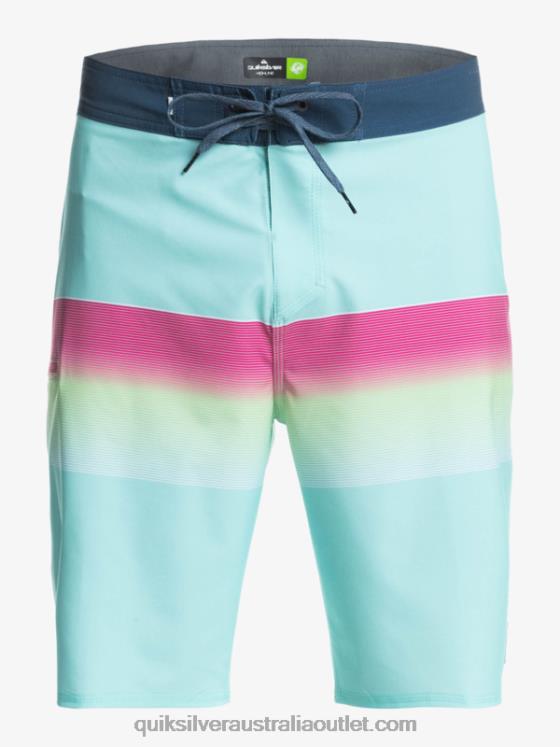 Quiksilver Men Surfsilk Slab 21 Boardshorts H2N4B1410 angel blue