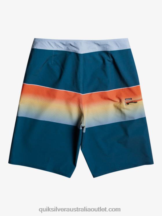 Quiksilver Men Surfsilk Slab 21 Boardshorts H2N4B1411 majolica blue