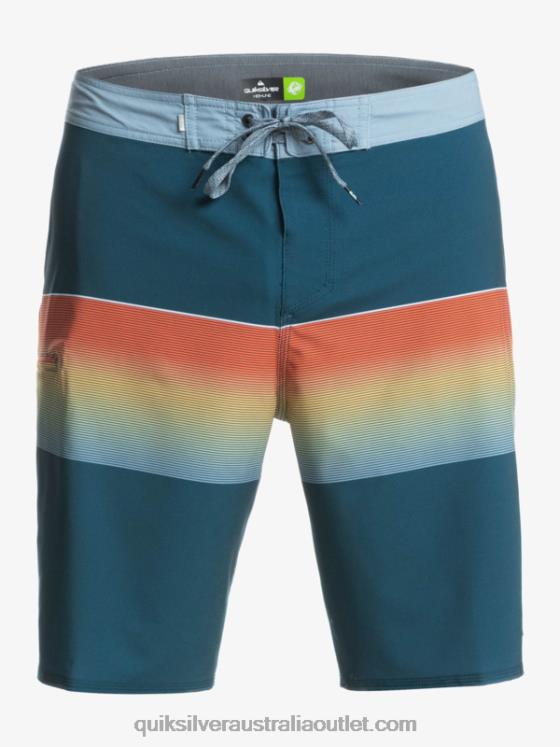 Quiksilver Men Surfsilk Slab 21 Boardshorts H2N4B1411 majolica blue