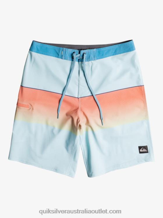 Quiksilver Men Surfsilk Slab 21 Boardshorts H2N4B1412 iced aqua