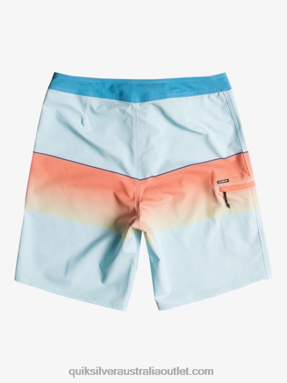 Quiksilver Men Surfsilk Slab 21 Boardshorts H2N4B1412 iced aqua