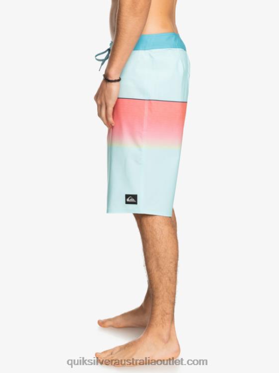 Quiksilver Men Surfsilk Slab 21 Boardshorts H2N4B1412 iced aqua