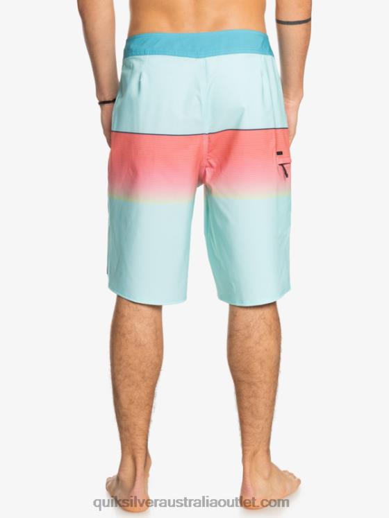Quiksilver Men Surfsilk Slab 21 Boardshorts H2N4B1412 iced aqua