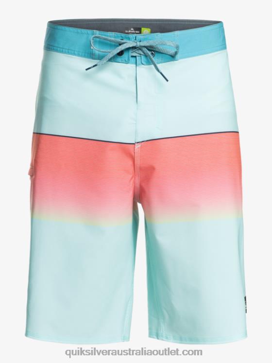 Quiksilver Men Surfsilk Slab 21 Boardshorts H2N4B1412 iced aqua