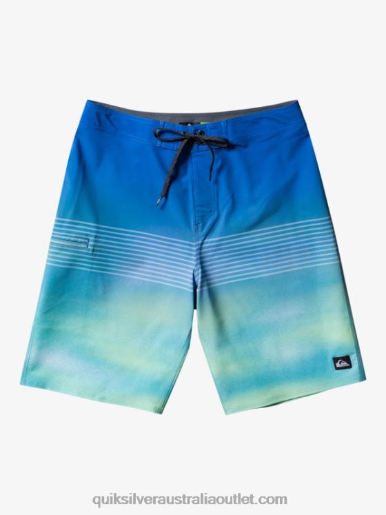 Quiksilver Men Surfsilk Slab 21 Boardshorts H2N4B452 river blue